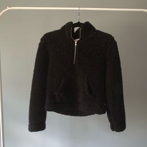 black teddy sweater